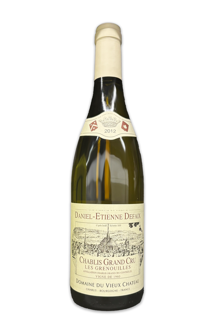 Daniel Etienne Defaix Chablis Grand Cru Les Grenouilles 2012 750ml