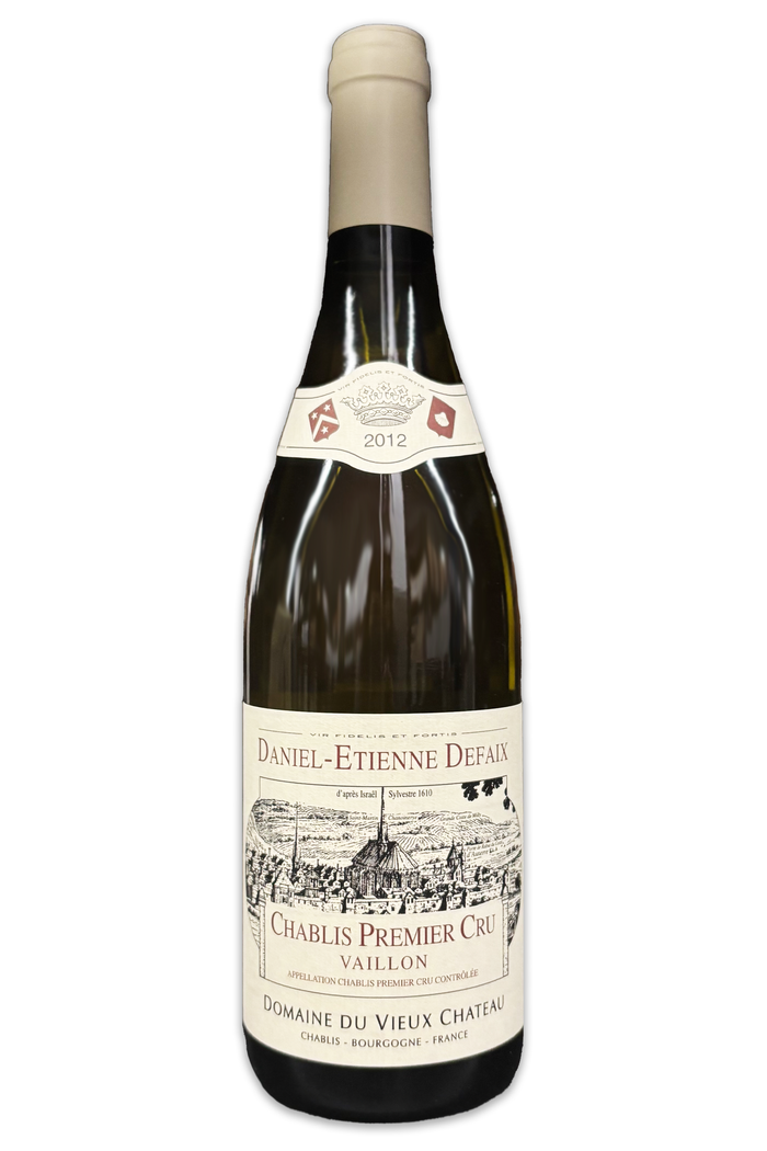 Daniel Etienne Defaix Chablis Premier Cru Vaillon 2012 750ml