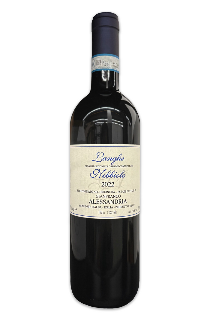 Gianfranco Alessandria Langhe Nebbiolo 2022 750ml