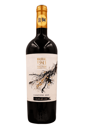 Clos de Luz Massal 1945 Carménère 2020 750ml - Winerie Sul