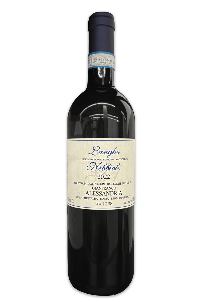 Gianfranco Alessandria Langhe Nebbiolo 2022 750ml