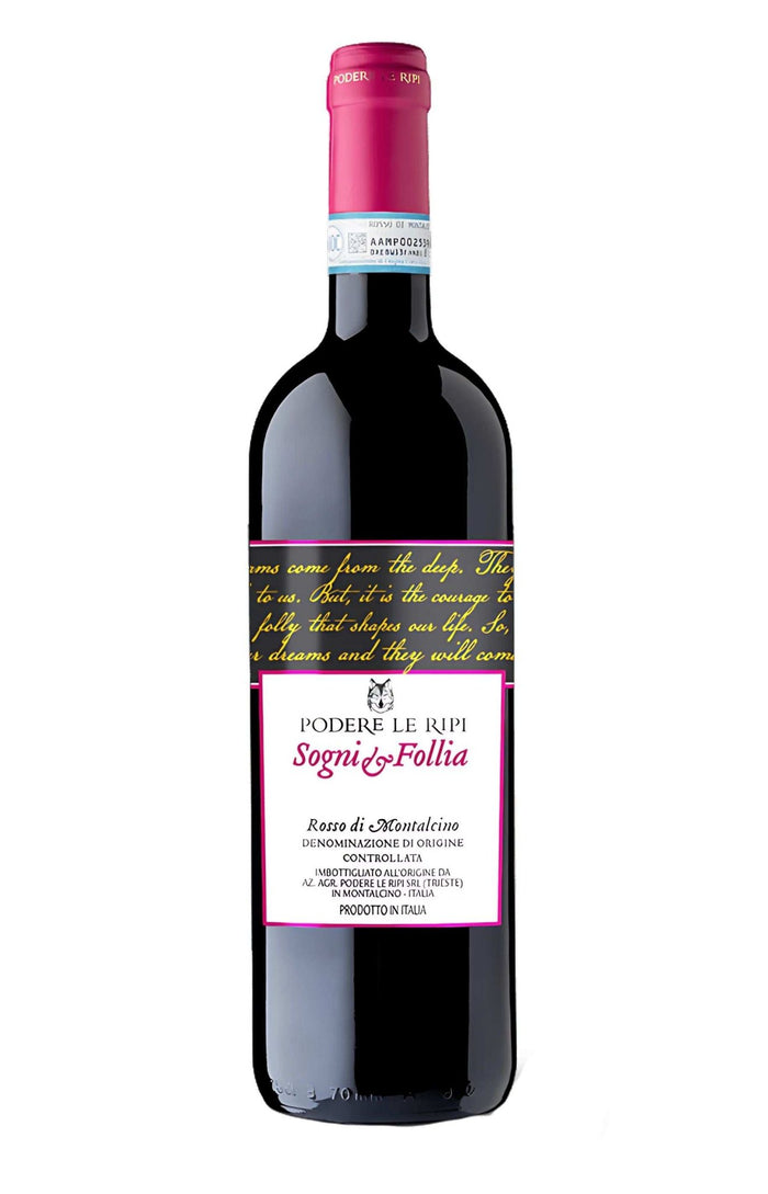 Podere Le Ripi Rosso Di Montalcino Sogni e Follia 2020 750ml